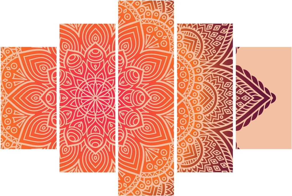 Obraz - Mandala umenia (150x105 cm)