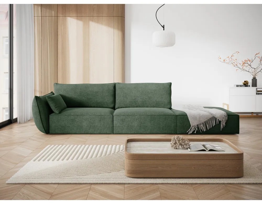 Tmavozelená leňoška (ľavý roh) Vanda – Mazzini Sofas