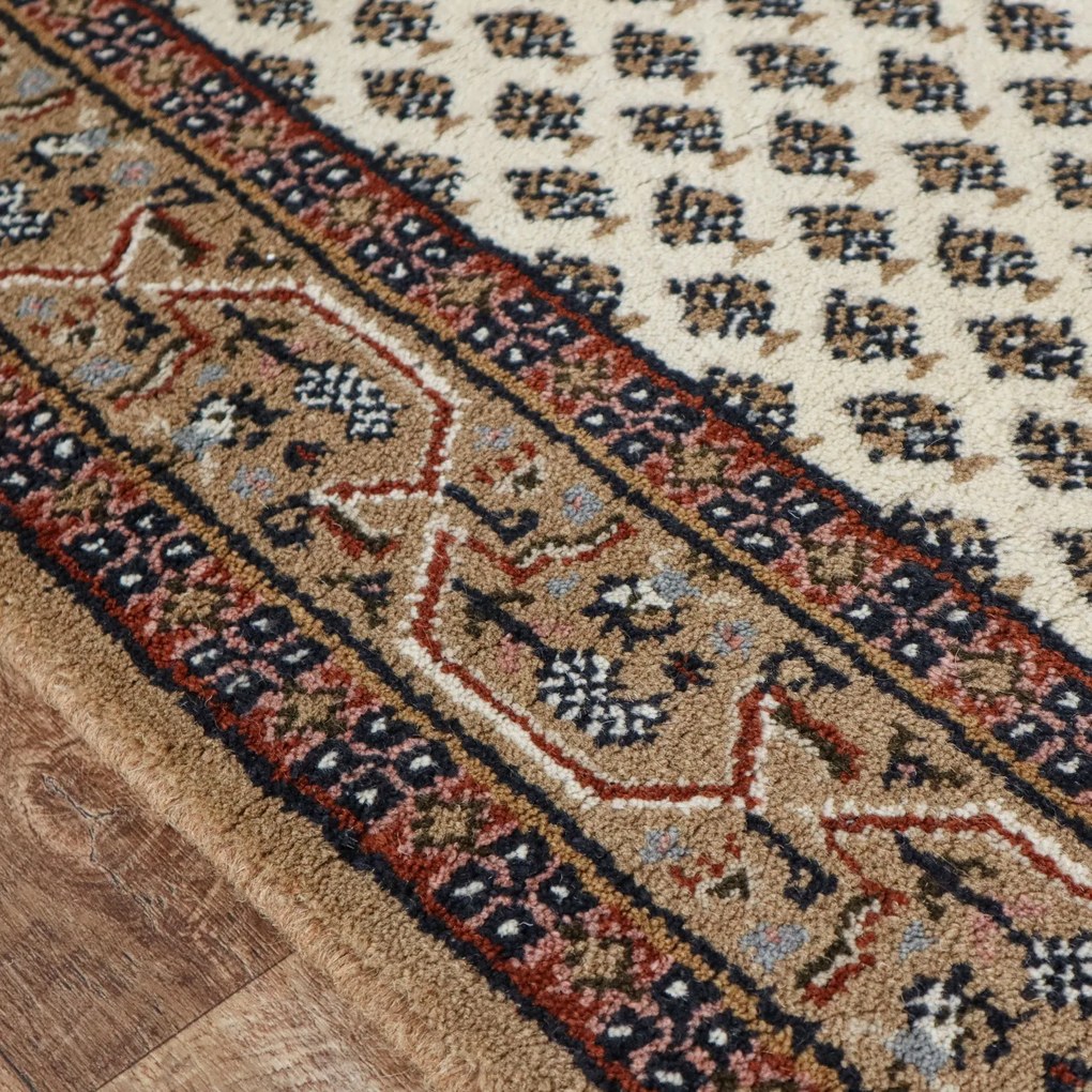 Kusový ručne tkaný koberec Mir cream, 170x240, béžová, obývacia izba, Asra