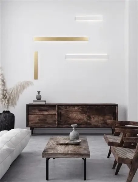 LED nástenné svietidlo Seline 60 biele
