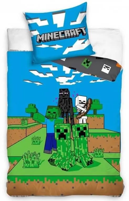 Detské obliečky - Minecraft Mob Monsters