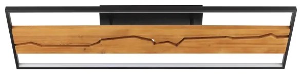 Brilliant - stmievateľné LED stropné svietidlo THUNDER LED/42W/230V 3000K čierna/hnedá