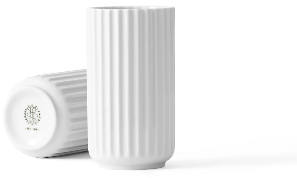 LYNGBY Porcelánová váza Vase White 12 cm