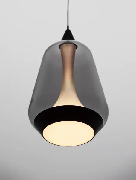 Minimalistický luster Alish 1 Čierna