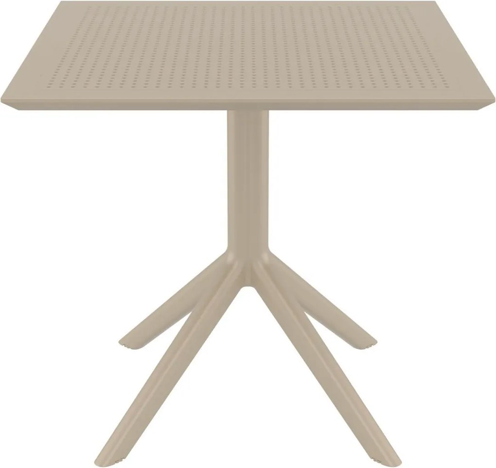 SKY 80 záhradný stôl taupe