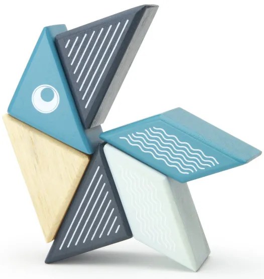 Magnetická stavebnica TEGU na cesty - Veľryba