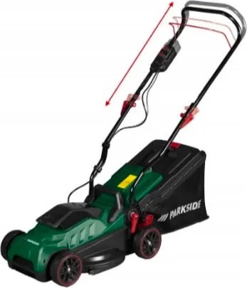 Akumulátorová kosačka X20V Parkside X 20 V Team Prma 20-Li C3 čepeľ 33 cm