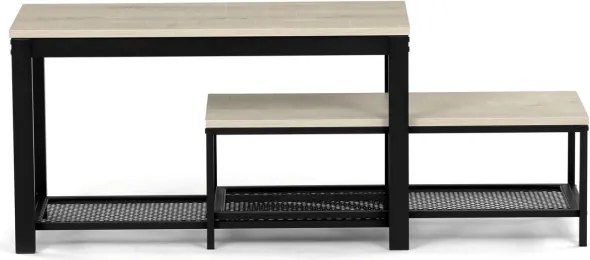 Set dvoch botníkov prírodný ABO-W2124 SON (2 ks)