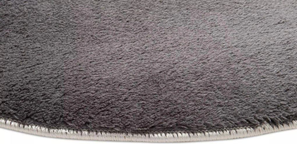 TA Koberec 9002 ANTRACITOVÝ OBJÍMACÍ KRUH Rozmer: 100x100 cm
