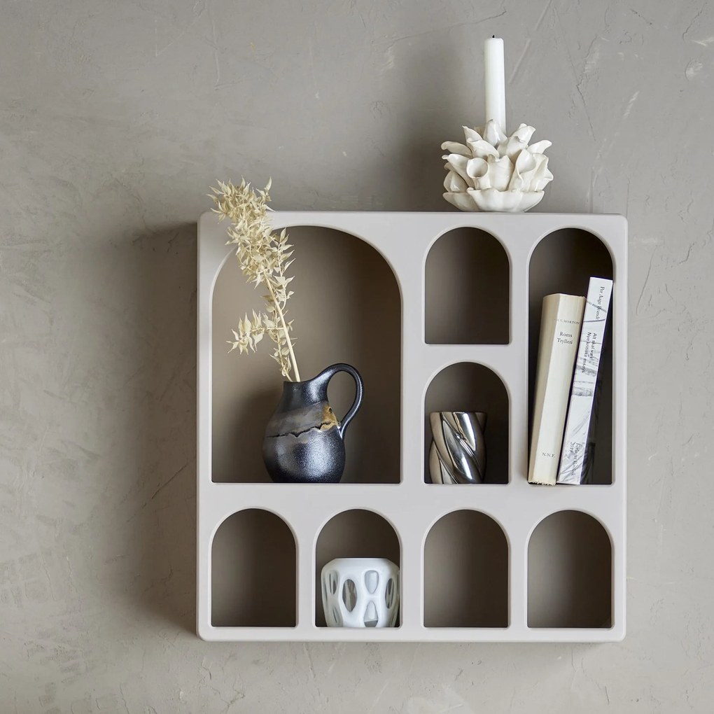 Bloomingville Nástenná polica Graphia Brown