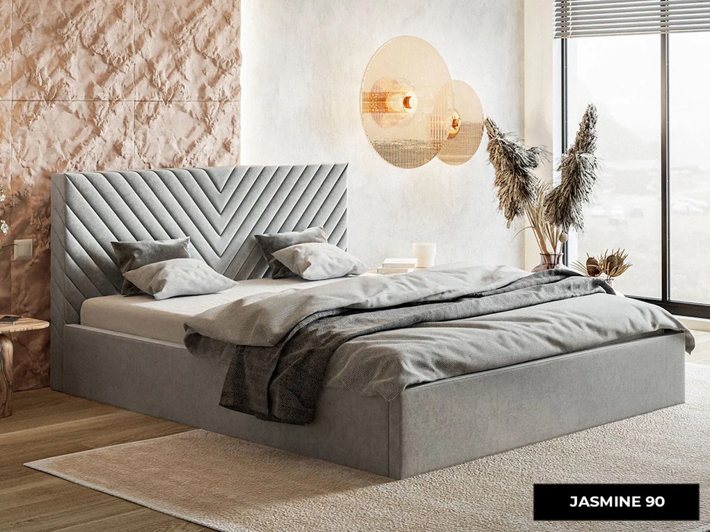 PROXIMA.store - Luxusná čalúnená posteľ GIOVANNA ROZMER: 140 x 200 cm