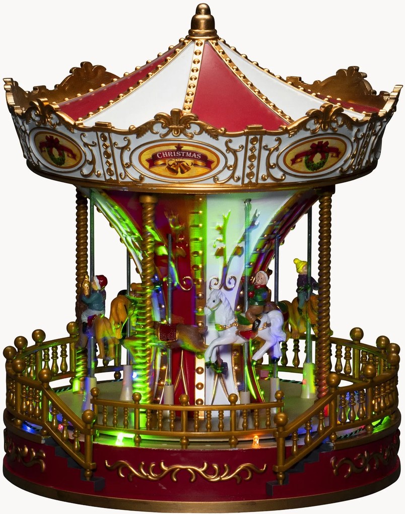 Vianočná LED dekorácia Carousel