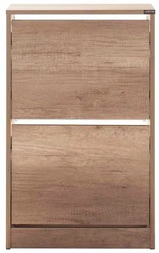 Skrinka na topánky 84x51 cm hnedá