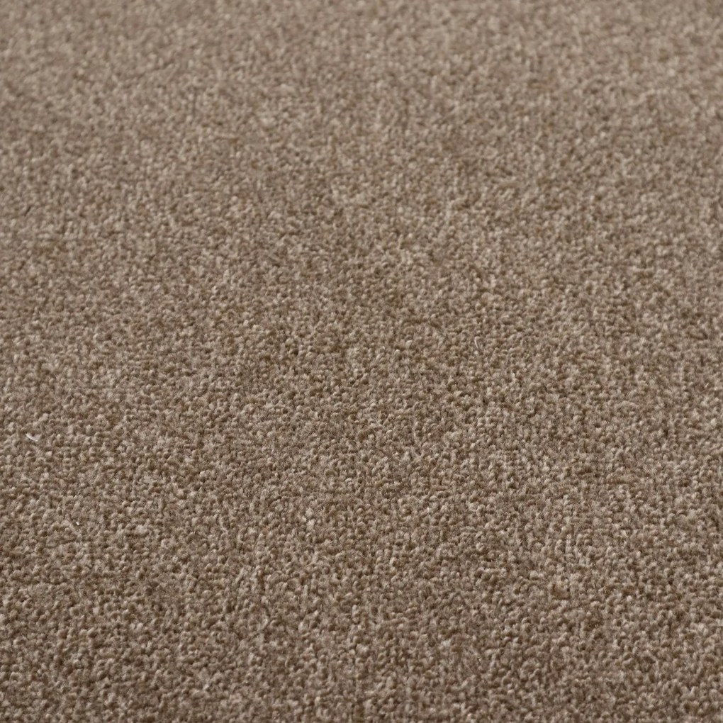 Condor Carpets, Metrážny koberec Prestige 94, na mieru, šíře 4m, hnedá, ab (mriežka), detská izba