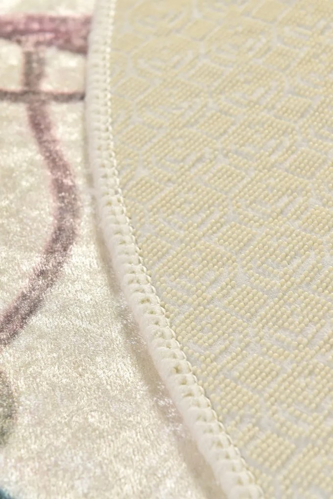 Súprava 2 kusov kúpelňových predložiek Arya Oval viacfarebná