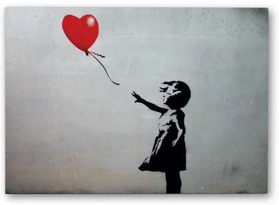 Nástenný obraz na plátne 50x70 cm čierna/šedá