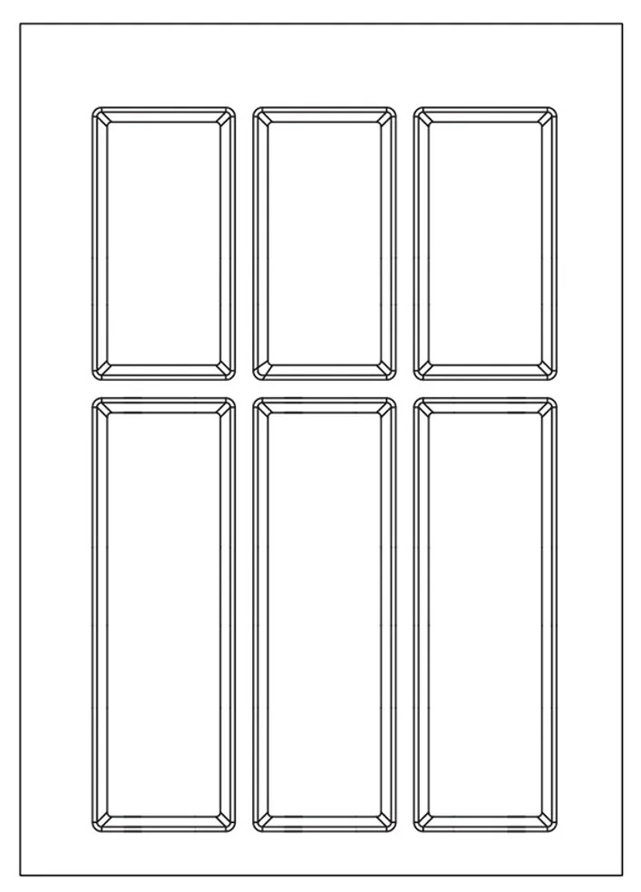 Agoform Príborník Classico Kristall softTouch 45 372 x 474 mm čierný