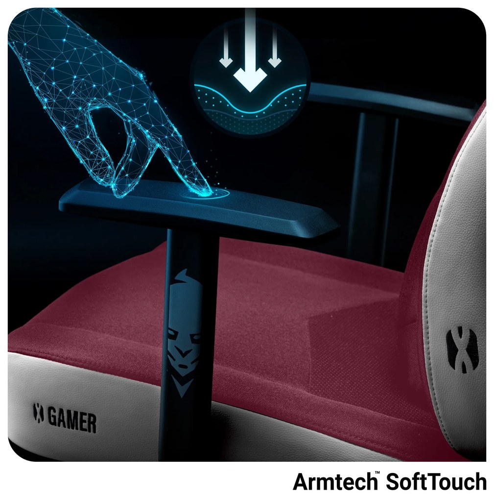 Herné kreslo Diablo X-Gamer 2.0 Normal Size, Marshmallow Pink/ ružové