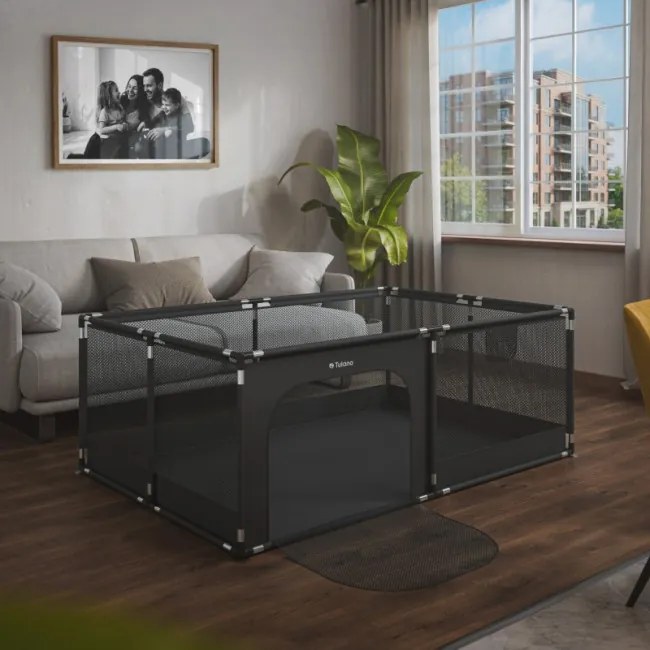 Detská ohrádka Cozy 22 grafitová