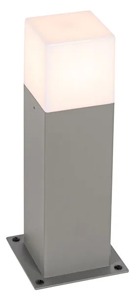 Moderná vonkajšia stojaca lampa sivá 30 cm IP44 - Denmark