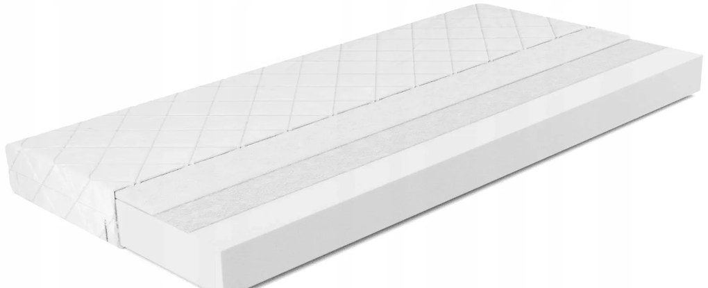 Interbeds MAX 4 poschodová posteľ 258x180 komplet + matrac + písací stôl + šatník modro-biela 2025