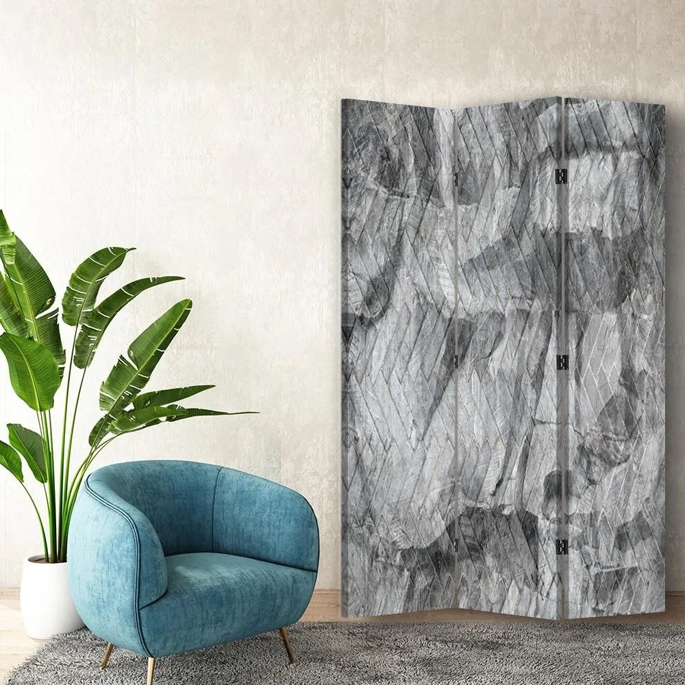 Gario Paraván Serenity of gray Rozmery: 180 x 170 cm, Prevedenie: Klasický paraván