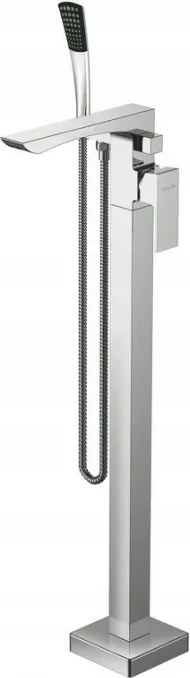 Sapho Latus voľne stojaca vaňová batéria, chróm