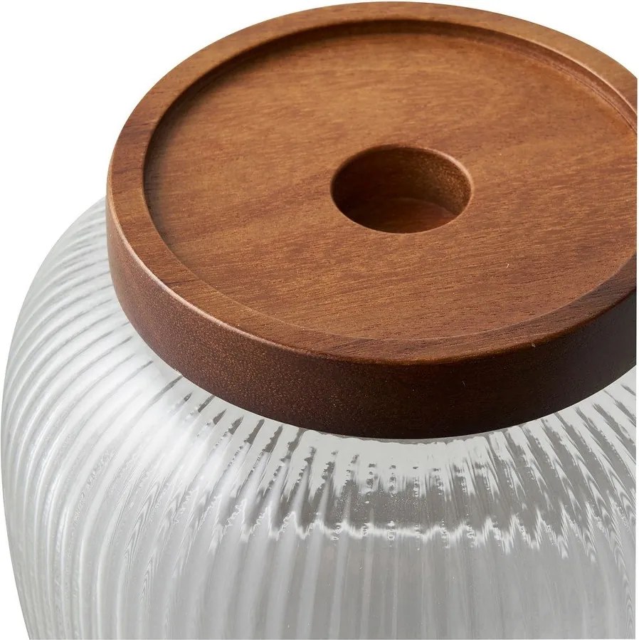 Sklenené dózy v súprave 2 ks Maya – House Nordic