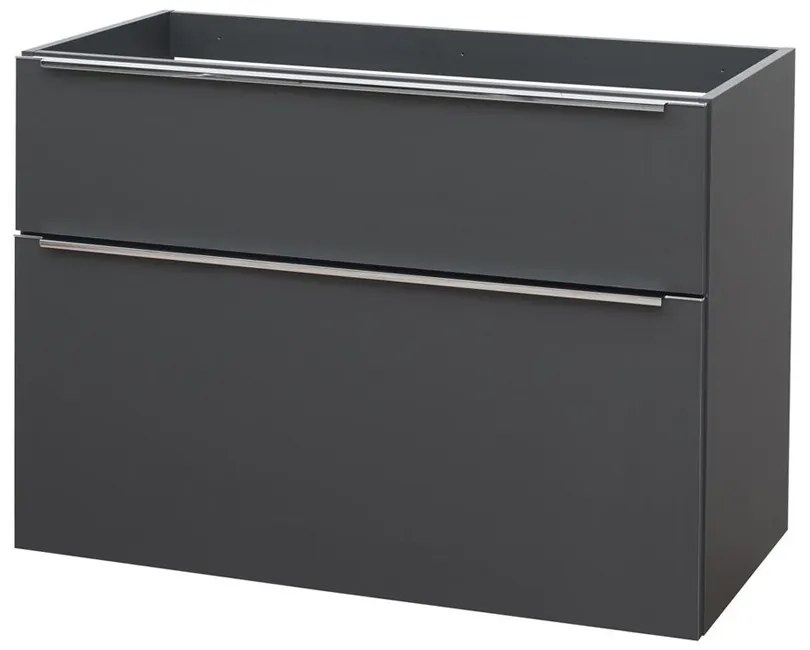 Mereo Mereo, Mailo, kúpeľňová skrinka 101 cm, chrómové madlo, MER-CN532S