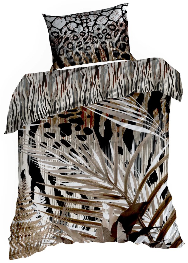 MAKOSATÉNOVÉ OBLIEČKY EVA MINGE EVA14 200X220 CM, 2 KS 70X80 CM VZOROVANÉ