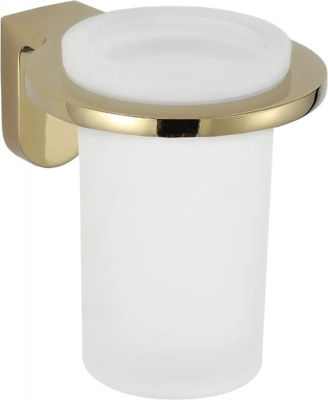 Mexen Lea pohár na zubné kefky, zlatá - 7026038-50