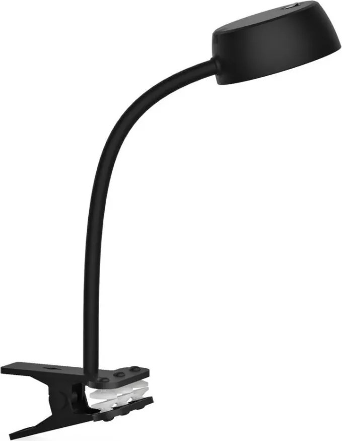 Top Light - LED Stolná lampa s klipom OLIVIA KL C LED/4,5W/230V čierna