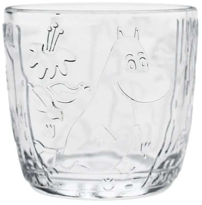 Pohár Moomin 0,28l, 2ks / čirý