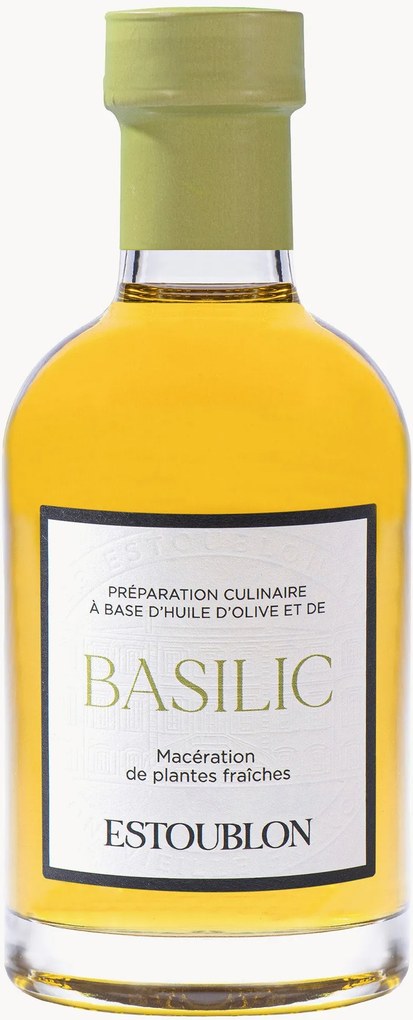 Olivový olej's bazalkou