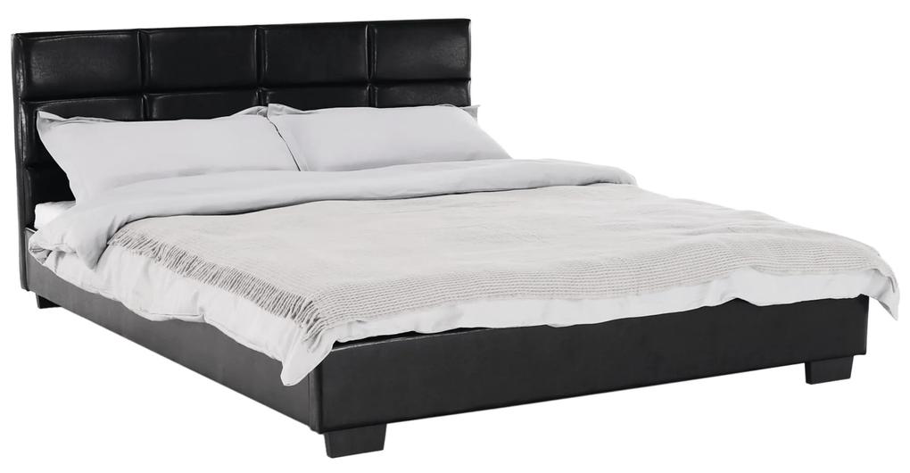 Manželská posteľ Mikel Farba: Čierna
