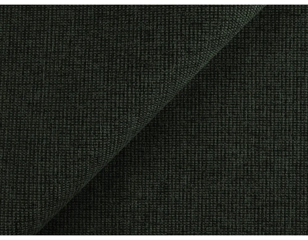 Tmavozelená rozkladacia rohová pohovka (pravý roh/s leňoškou) Hale – Makamii