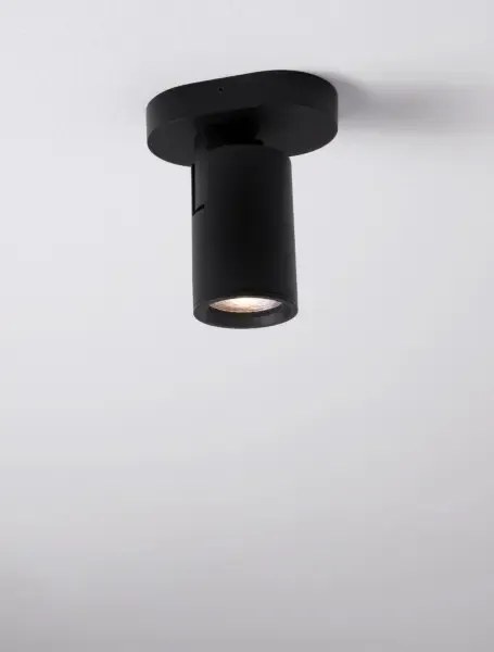 Minimalistické bodové svietidlo Esto Čierna