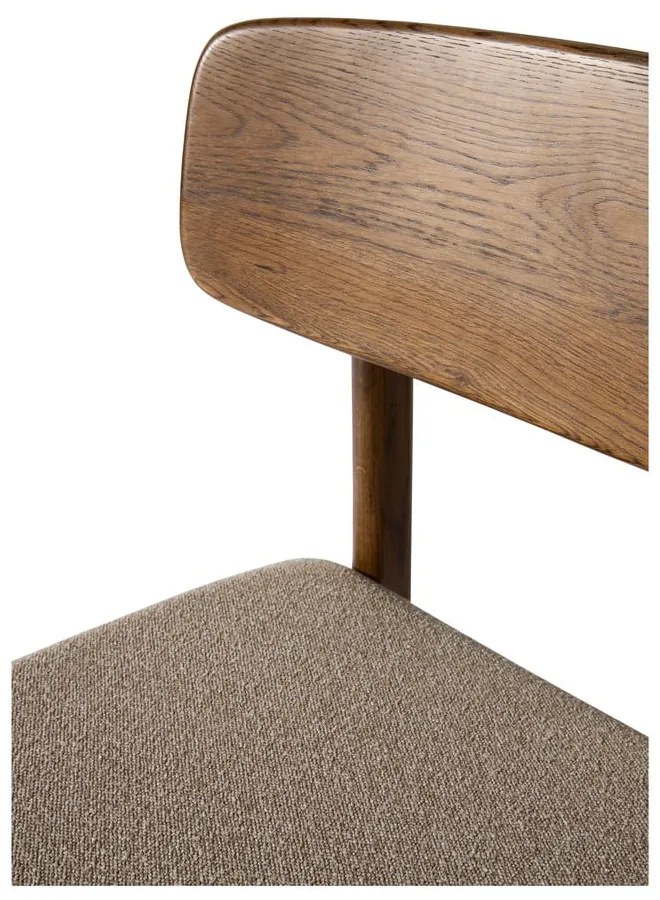 Hnedá jedálenská stolička Livo – Unique Furniture