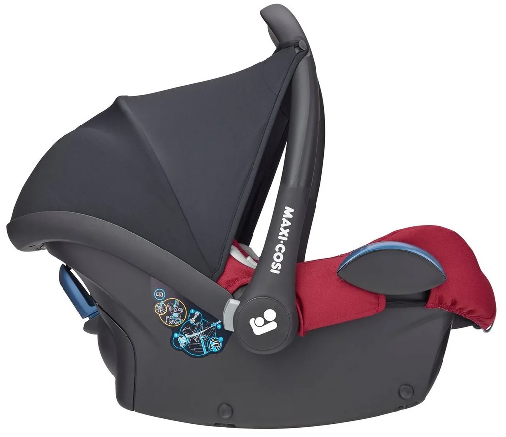 Autosedačka CabrioFix i-Size 0-13kg Essencial Red