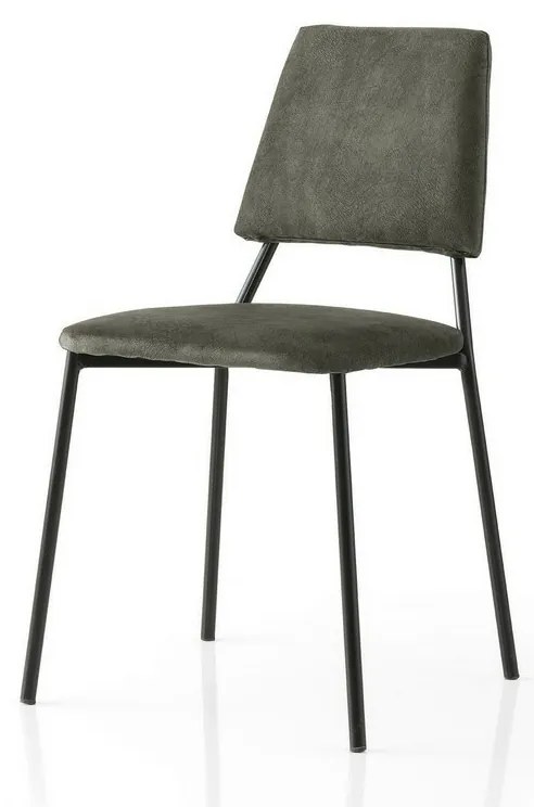 Súprava jedálenských stoličiek Lima Anthracite and Black, 2 ks