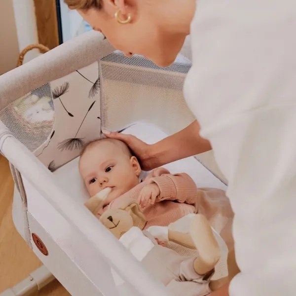 Lionelo - Detská postieľka 3v1 AURORA sivá