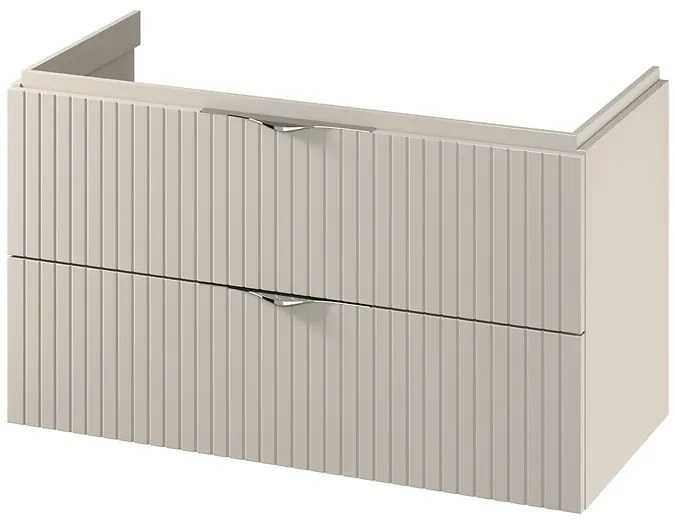 Cersanit Tirso, závesná skrinka pod umývadlo 994x447x572 mm, béžová matná, S1015-013