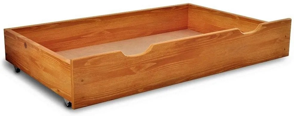 Maxi Drew Zvýšený úložný box pod posteľ 150 cm, jelša