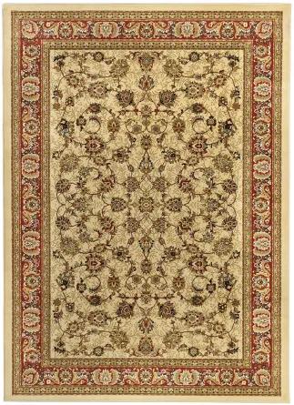 Koberce Breno Kusový koberec KENDRA 170/DZ2I, béžová, viacfarebná,67 x 120 cm