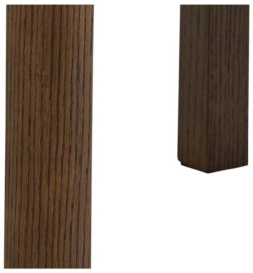 Béžový/tmavohnedý okrúhly konferenčný stolík s keramickou doskou ø 90 cm Southampton – Actona