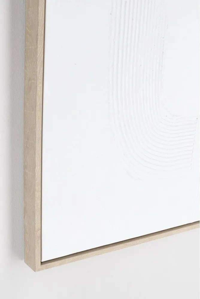 Ručne maľovaný obraz s rámom/na plátne 83x83 cm Texture – Bizzotto