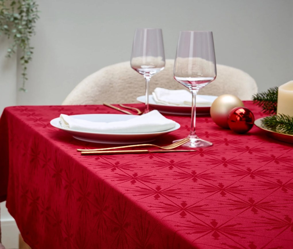 Žakárový obrus, nadmerná veľkosť