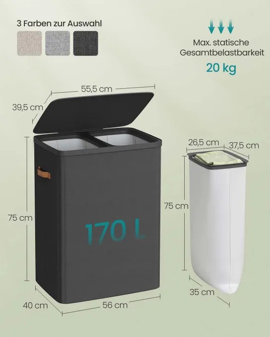 Kôš na bielizeň LCB813B01