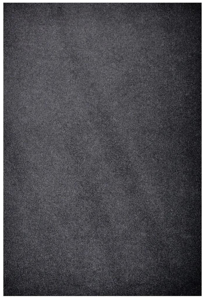 Vopi koberce Kusový koberec Quick step antracit - 133x190 cm