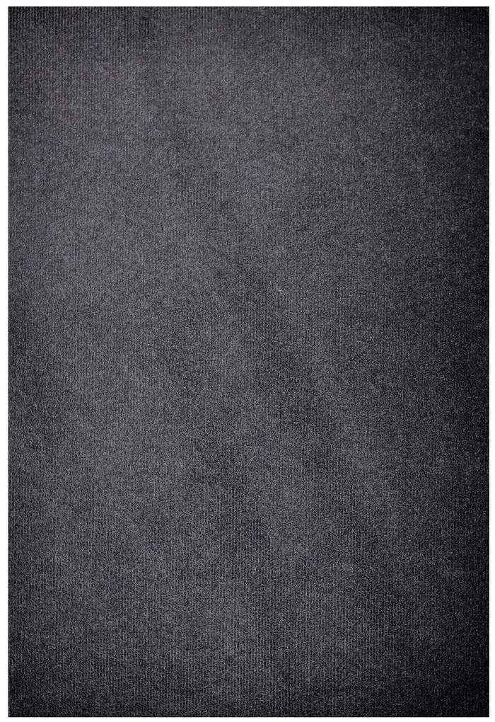 Vopi koberce Kusový koberec Quick step antracit - 50x80 cm